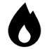 Icon to represent gas